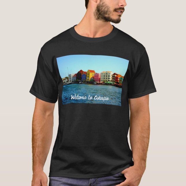 Camiseta Ilha do Design de Curacao por Admiro (Frente)