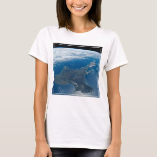 Camiseta Ilha do Norte da Nova Zelândia.