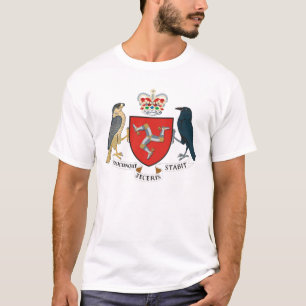 Camiseta Ilha do símbolo oficial da heráldica da brasão 