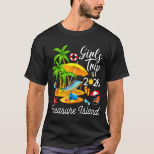 Camiseta Ilha do tesouro florida verão tropical viagem de m