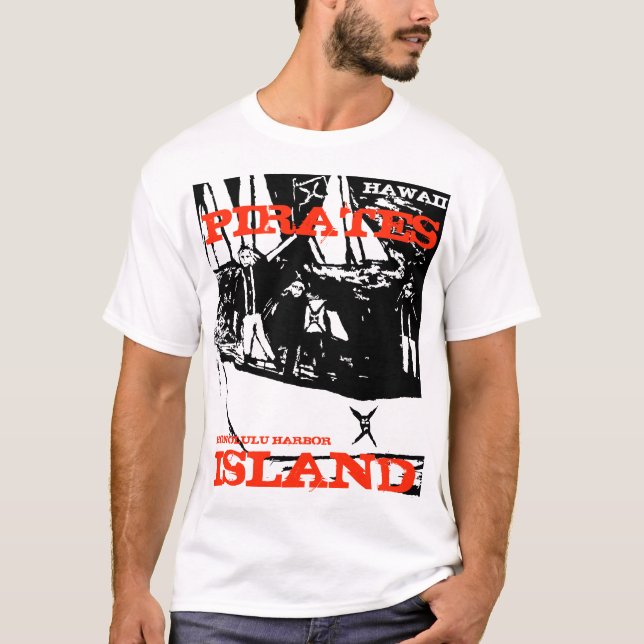 CAMISETA ILHA DOS PIRATAS HONOLULU (Frente)