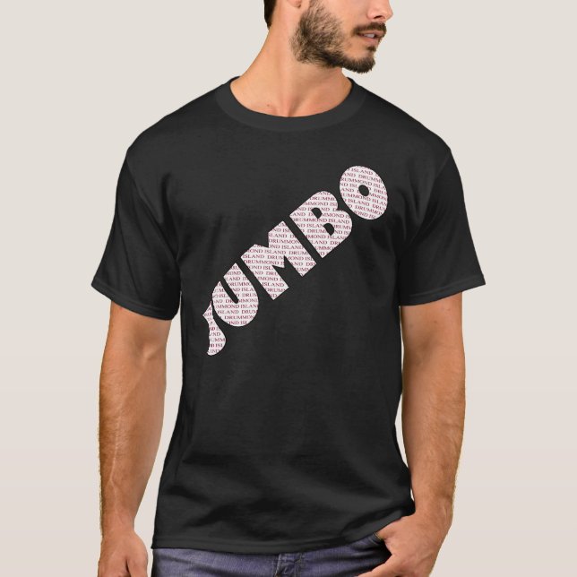 Camiseta Ilha Drummond Michigan Jumbo Perch (Frente)