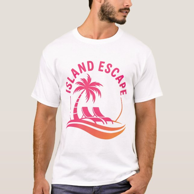 Camiseta Ilha Escape (Frente)