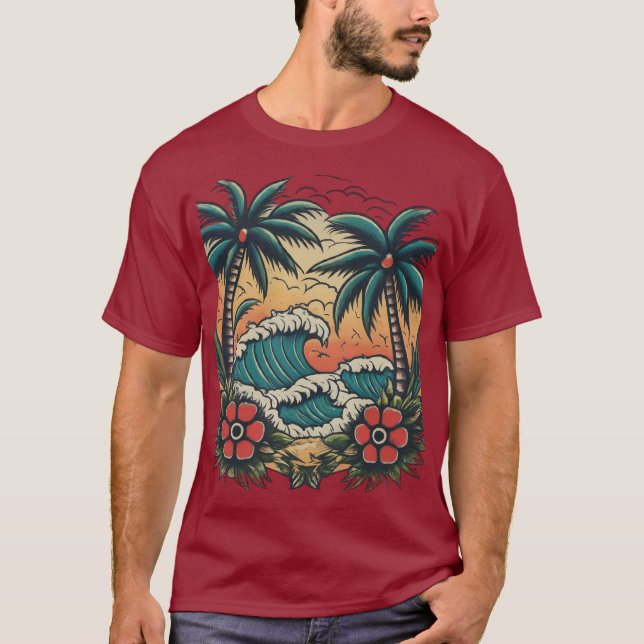 Camiseta Ilha Escape (Frente)