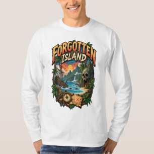 Camiseta Ilha Esquecida – Aventura Pirata Tropical Islan