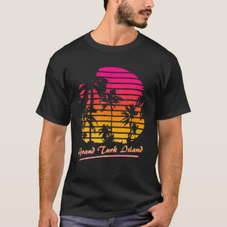 Camiseta Ilha Grand Turk, Legal dos anos 80, Palm Trees Sum