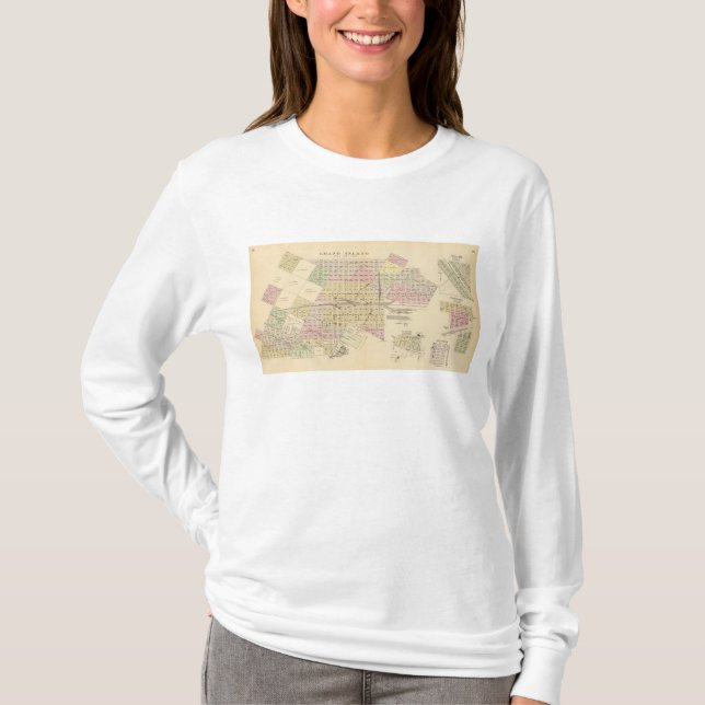 Camiseta Ilha grande, Nebraska (Frente)