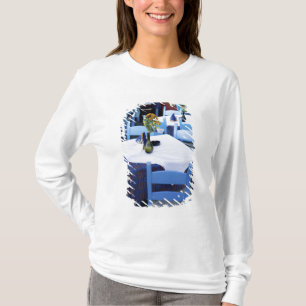 Camiseta Ilha grega de Creta e antiga cidade de Chania