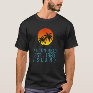 Camiseta Ilha Hilton Head Carolina do Sul Praia Verão Sol