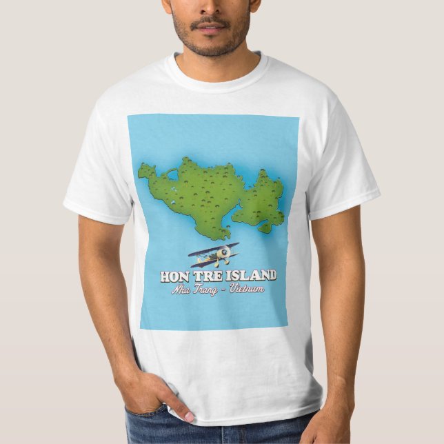 Camiseta ilha hon tre Vietnã (Frente)
