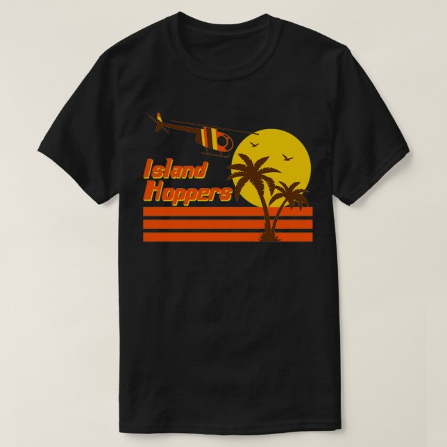 Camiseta Ilha Hoppers (Frente do Design)