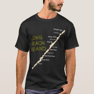 Camiseta Ilha Long Beach Nova Jersey Casa de Praia Nj