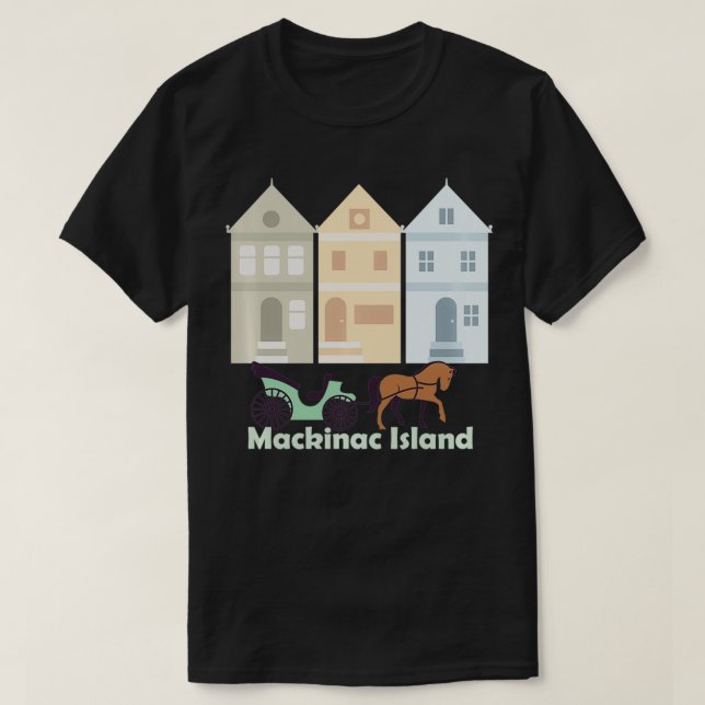 Camiseta Ilha Mackinac (Frente do Design)