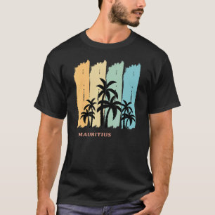 Camiseta Ilha Maurício Viagem Férias Lembrança Francês C