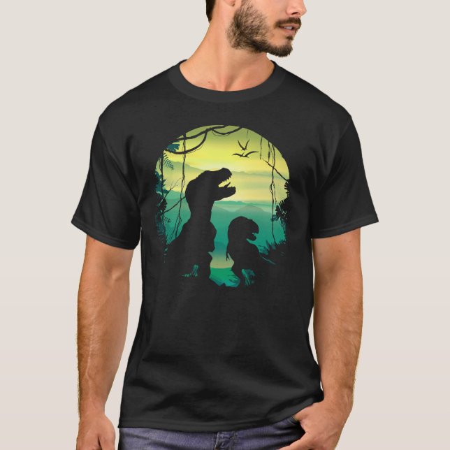 Camiseta ilha nublar (Frente)