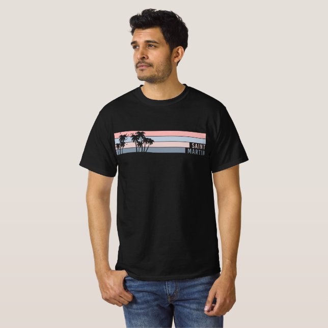 Camiseta Ilha santo Martin Rua Maarten (Frente Completa)