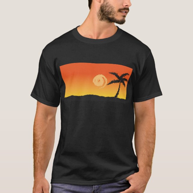 Camiseta Ilha Sunset (Frente)