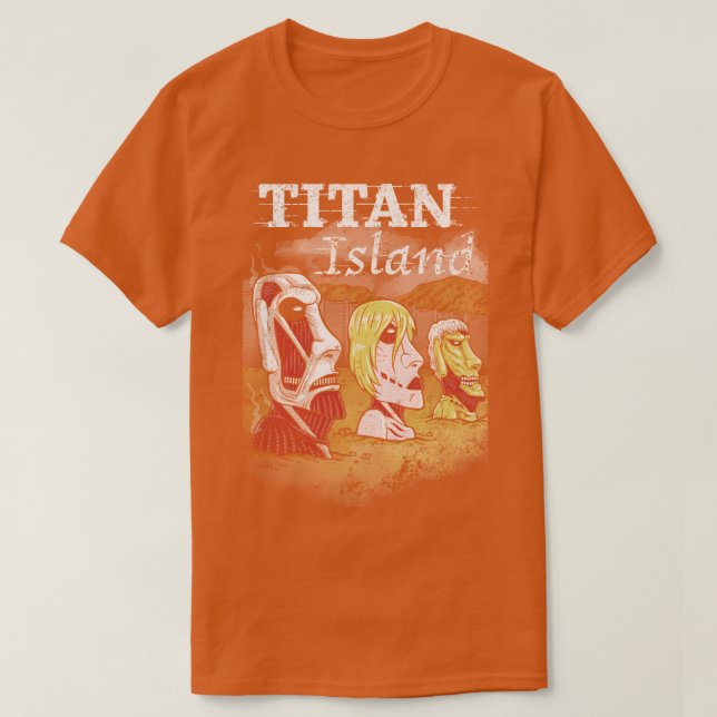 Camiseta Ilha Titan (Frente do Design)