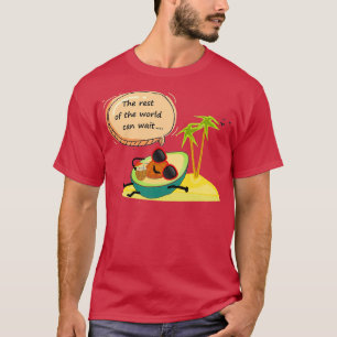 Camiseta ilha tropical abacate