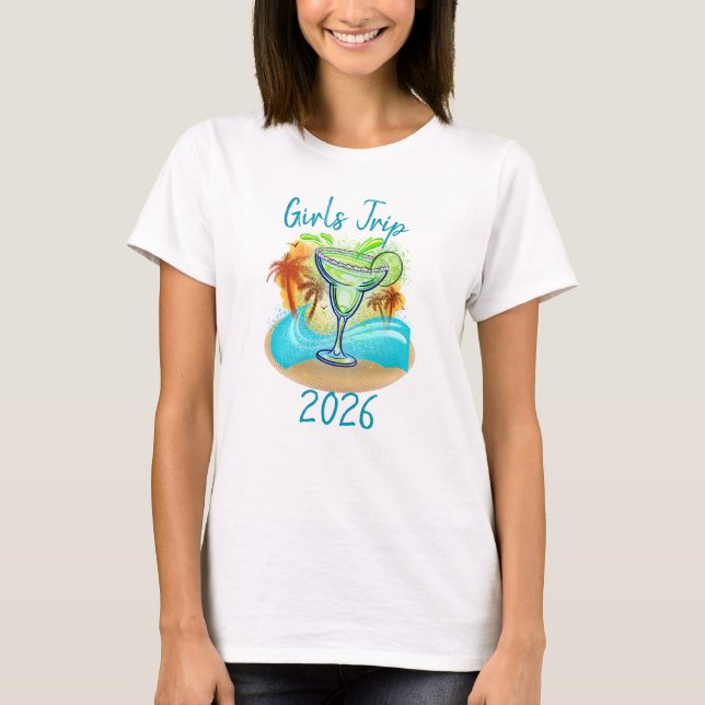 Camiseta Ilha Tropical Personalizada (Frente)