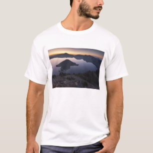 Camiseta Ilha Wizard ao amanhecer, Parque Nacional Crater L