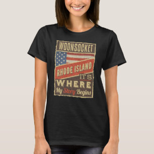 Camiseta Ilha Woonsocket Rhode