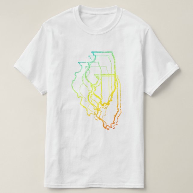Camiseta ilhano chill blur (Frente do Design)