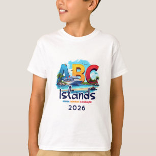 Camiseta Ilhas Abc Aru Bonaire Curaçao Cruzeiro Férias 20