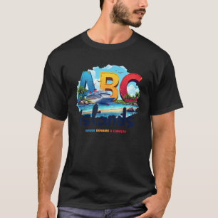Camiseta Ilhas ABC Aruba Bonaire Curacao Cruzeiro Férias