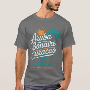 Camiseta Ilhas ABC Aruba Bonaire Curaçao Cruzeiro Férias 2