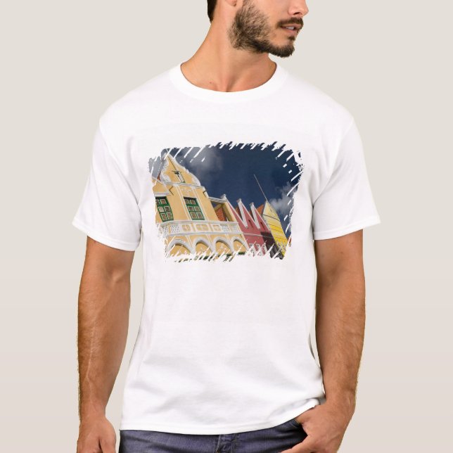Camiseta Ilhas ABC, CURACAO, Willemstad: Punda (Frente)