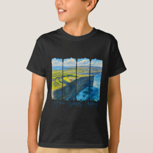 Camiseta Ilhas Aran Irlanda Viagem Viagem Pincelada Ar