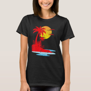 Camiseta Ilhas Beach Tropical Summer Vaces Sunset Summe