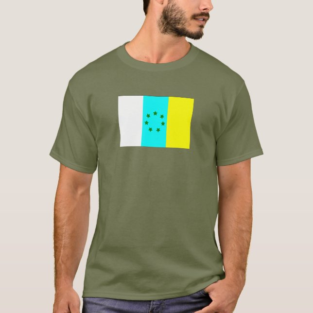 Camiseta Ilhas Canárias (não oficial) (Frente)
