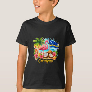 Camiseta Ilhas Caribenhas de Curaçao Viagem das Meninas Fér