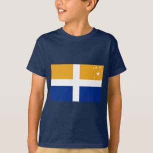 Camiseta Ilhas da bandeira de Scilly