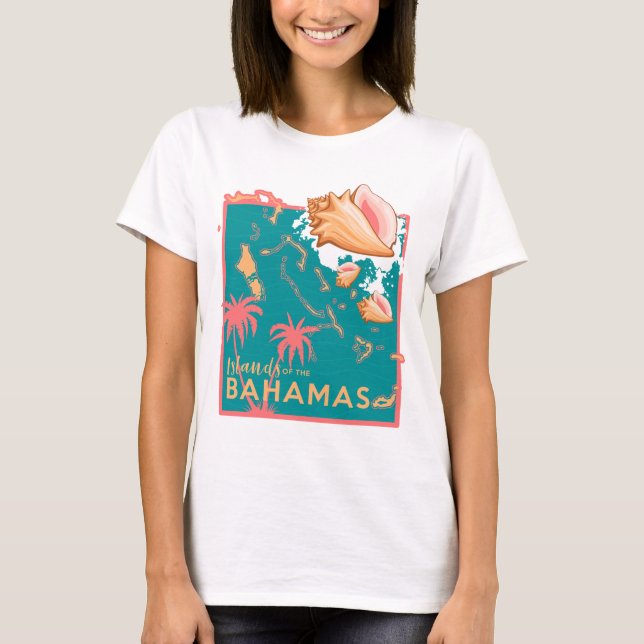 Camiseta Ilhas das Bahamas Vacation Bahamas Cruise (Frente)