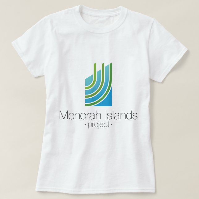 Camiseta Ilhas de Menorah (Frente do Design)