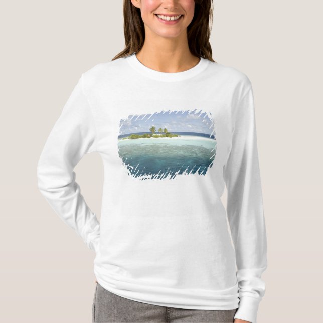 Camiseta Ilhas Dhiggiri, Sul Ari Atoll, As Maldivas, (Frente)