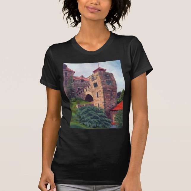 Camiseta Ilhas do castelo 1000 do cantor (Frente)