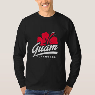 Camiseta Ilhas do Pacífico Flor de Guam