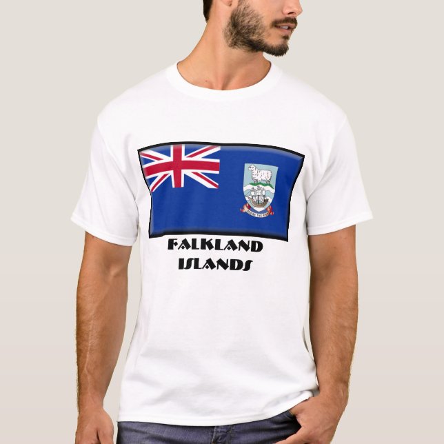 Camiseta Ilhas Falkland (Frente)