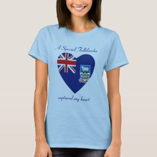 Camiseta Ilhas Falkland Flag
