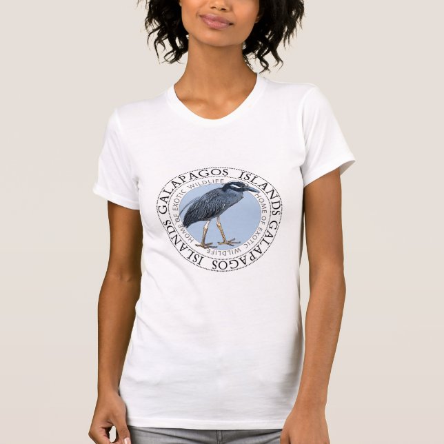 Camiseta Ilhas Galápagos à Noite (Frente)