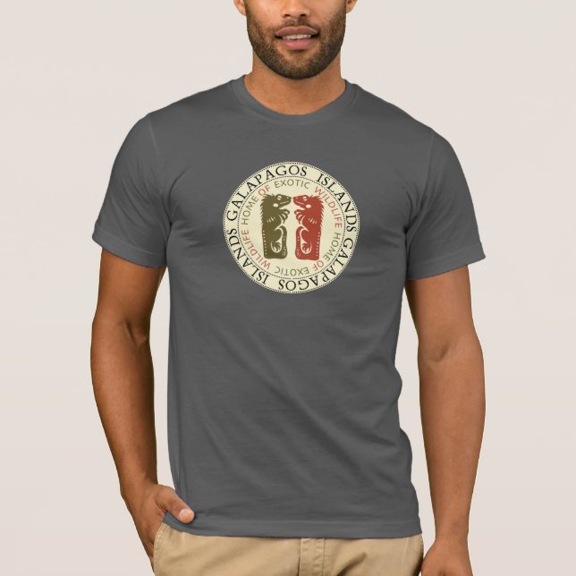 Camiseta Ilhas Galápagos Iguanas (Frente)