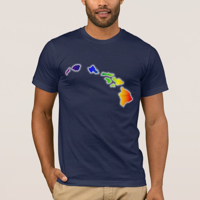 Camiseta Ilhas havaianas - Havaí (Frente)