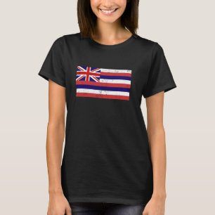 Camiseta Ilhas Hawaii Afetou Bandeira Aloha Estado Honolul