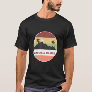 Camiseta Ilhas Marshall, Montanha E Palmeiras