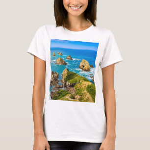 Camiseta Ilhas Nugget Point, Nova Zelândia