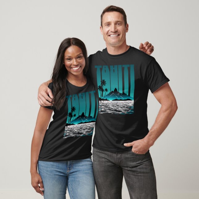 Camiseta Ilhas Taiti, Pacífico Sul (Unissex)